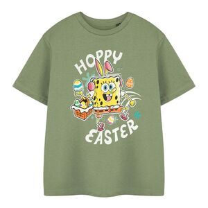 SpongeBob SquarePants Childrens/Kids Hoppy Easter T-Shirt / Green